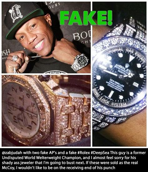 rappers caught with fake watches